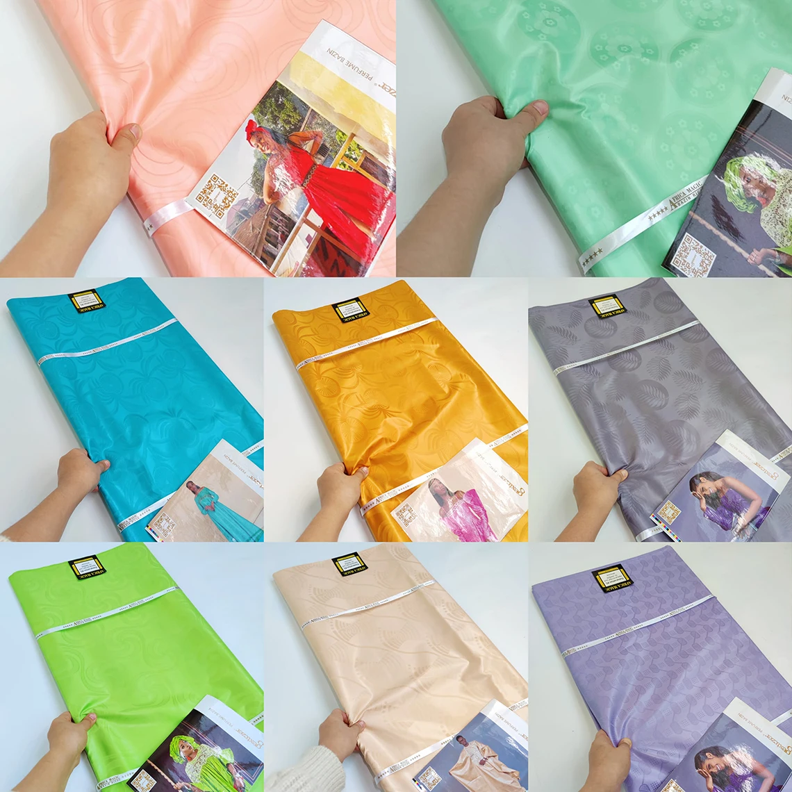 Ткань Базен Риш Жаккард, 100% хлопок, не выцветает после стирки, для пошива свадебных платьев для африканских женщин
Ткань Базен Риш Жаккард, 100% хлопок, не выцветает после стирки, для пошива свадебных платьев для африканских женщин