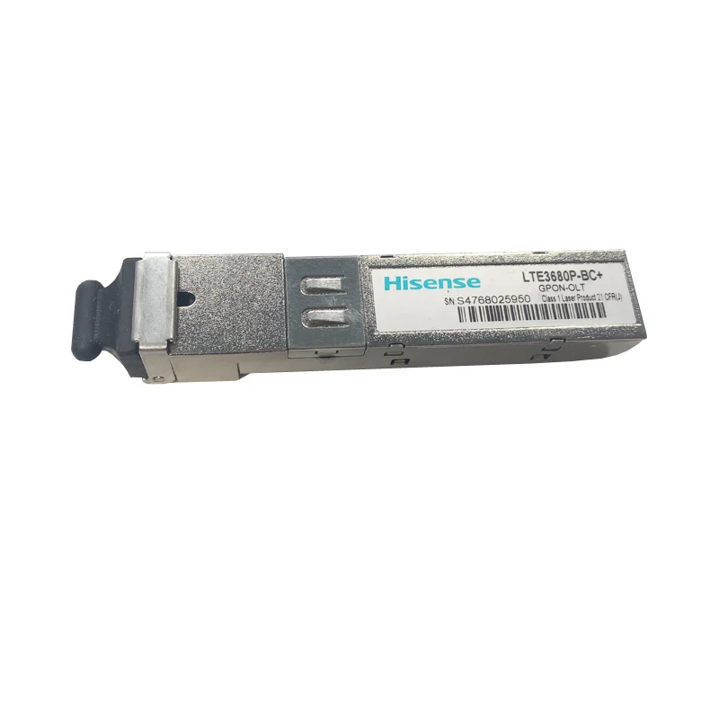 Hisense SFP Module LTE3680P-BC+ GPON-OLT-Class C+ And LTE3680P-BC+ EPON 20KM Fiber Transceiver Module For GCOB GC8B Board
Hisense SFP Module LTE3680P-BC+ GPON-OLT-Class C+ And LTE3680P-BC+ EPON 20KM Fiber Transceiver Module For GCOB GC8B Board