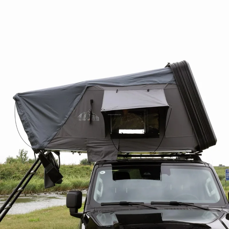 Hard Shell Aluminum Base and Shell Car Rooftop Tent 4 People Open Sky Side Open SUV Roof Top Tent For Outdoor Camping
Hard Shell Aluminum Base and Shell Car Rooftop Tent 4 People Open Sky Side Open SUV Roof Top Tent For Outdoor Camping