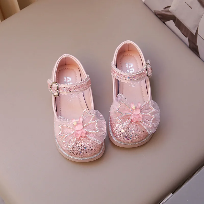 2024 Girls Princess Leather Shoes Spring/autumn Children's Flats Fashion Glitter Bowtie Kids Causal Mary Jane Shoes for Party
2024 Girls Princess Leather Shoes Spring/autumn Children's Flats Fashion Glitter Bowtie Kids Causal Mary Jane Shoes for Party