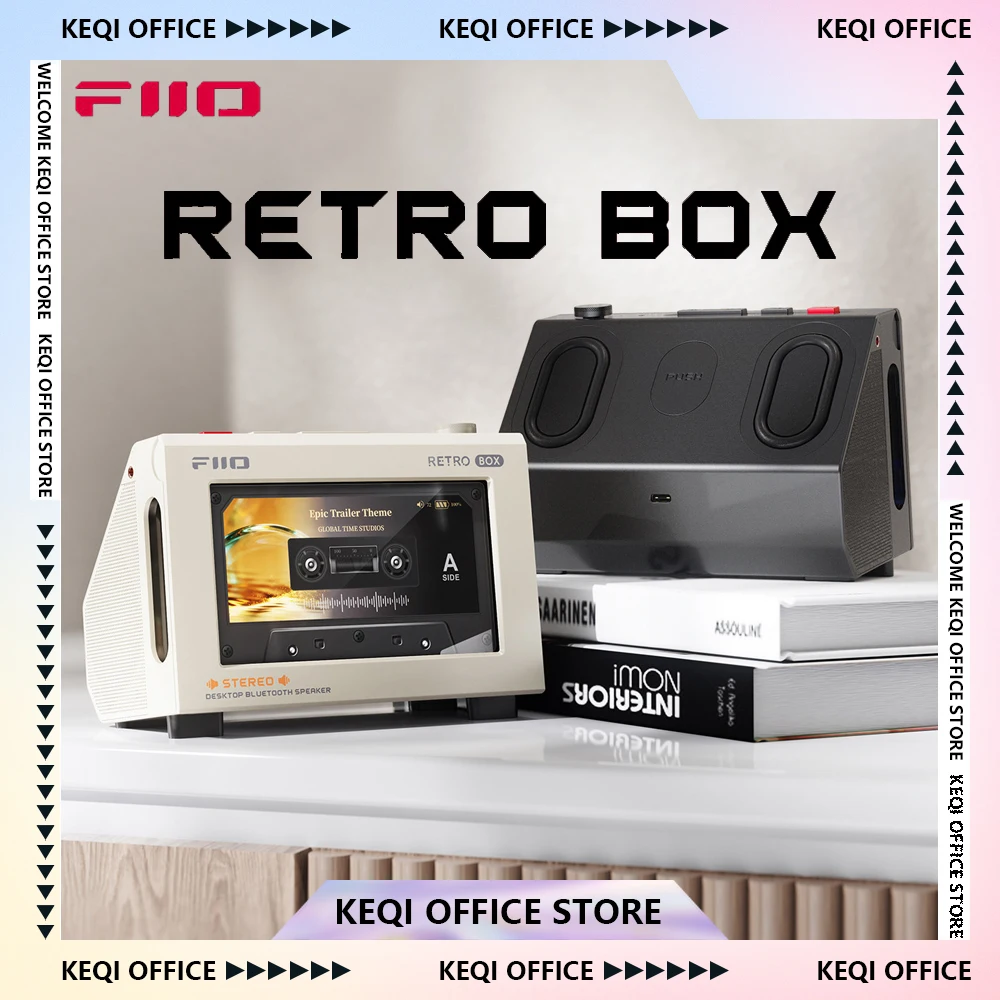 FiiO Retro Box Wireless Speaker Portable Lossless Player Bluetooth HiFi Lossless LDAC Compatible With M33 M21 JM21 Desktop Audio
FiiO Retro Box Wireless Speaker Portable Lossless Player Bluetooth HiFi Lossless LDAC Compatible With M33 M21 JM21 Desktop Audio