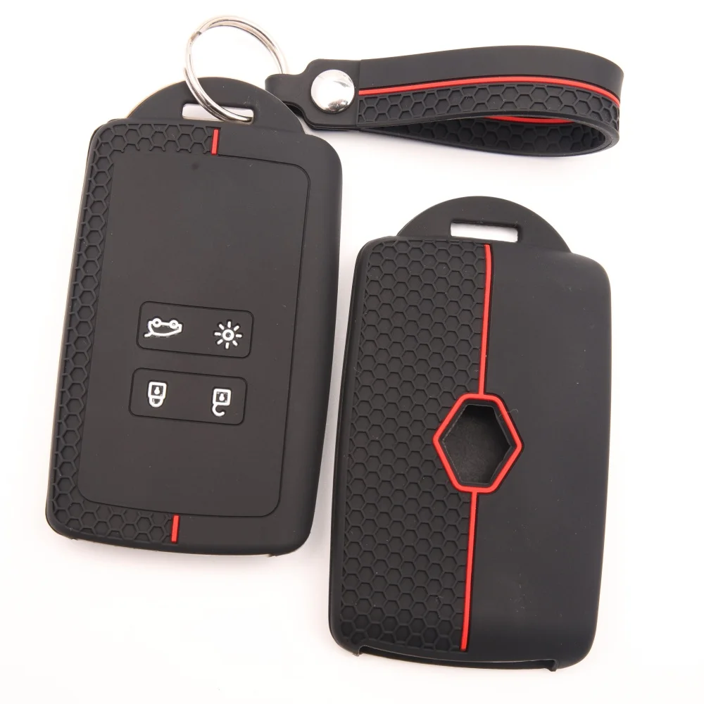 Silicone Car Key Cover For Renault Megane Key Case Megane 3 4 For Renault Kaptur Talisman Sandero Kadjar Clio Key Cover Case Fob
Silicone Car Key Cover For Renault Megane Key Case Megane 3 4 For Renault Kaptur Talisman Sandero Kadjar Clio Key Cover Case Fob