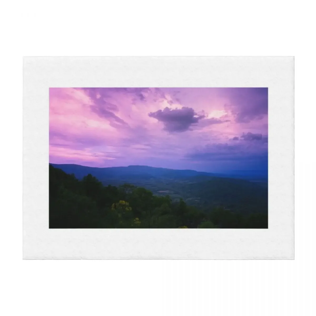 Soothing Blue Ridge Sunset" Throw Blanket Bed Soft Sofa Quilt Designers Blankets
Soothing Blue Ridge Sunset" Throw Blanket Bed Soft Sofa Quilt Designers Blankets