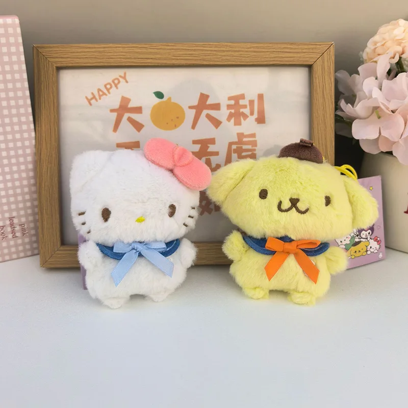 New Japanese Style Hello Kitty Cinnamoroll Plush Keychain Cartoon Preppy Style My Melody Pochacco Charm Ornament Friend Gift Toy
New Japanese Style Hello Kitty Cinnamoroll Plush Keychain Cartoon Preppy Style My Melody Pochacco Charm Ornament Friend Gift Toy