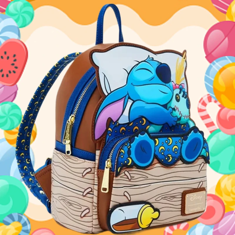 Stitch Sleeping Bed Mini Backpack Wallet
Stitch Sleeping Bed Mini Backpack Wallet