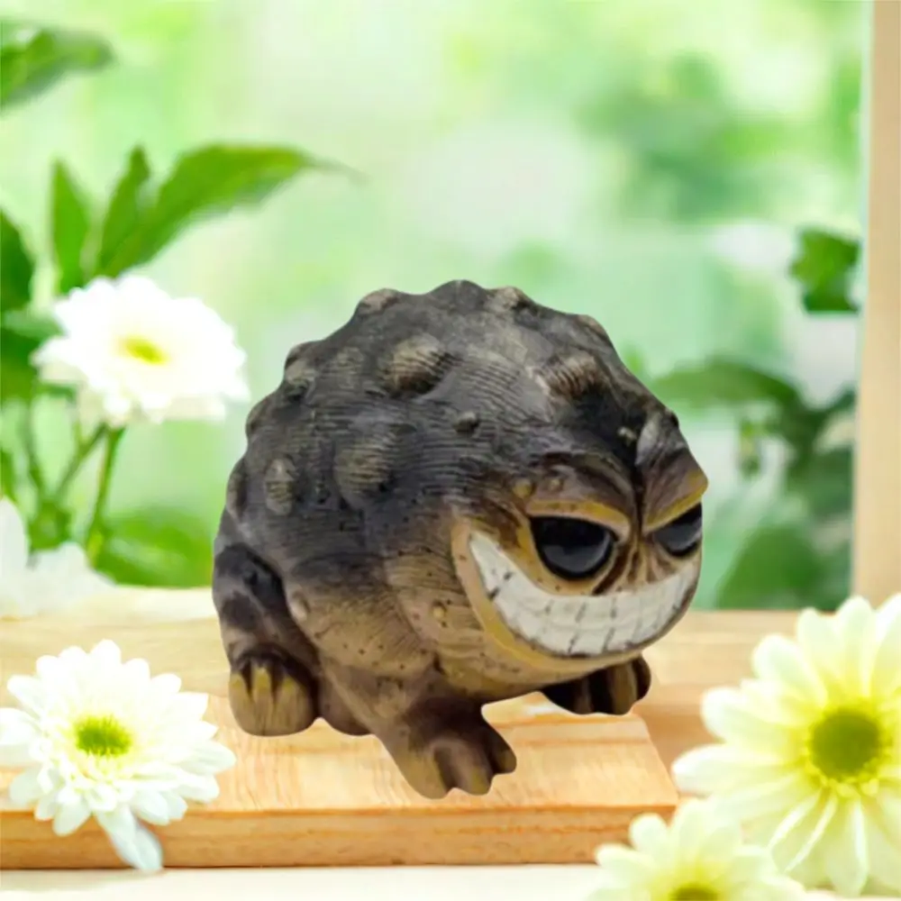 Exquisite Funny Small Toad Figurine Handmade Resin Crafts African Rain Frog Statue Realistic Animal Sculpture Party Decoration
Exquisite Funny Small Toad Figurine Handmade Resin Crafts African Rain Frog Statue Realistic Animal Sculpture Party Decoration