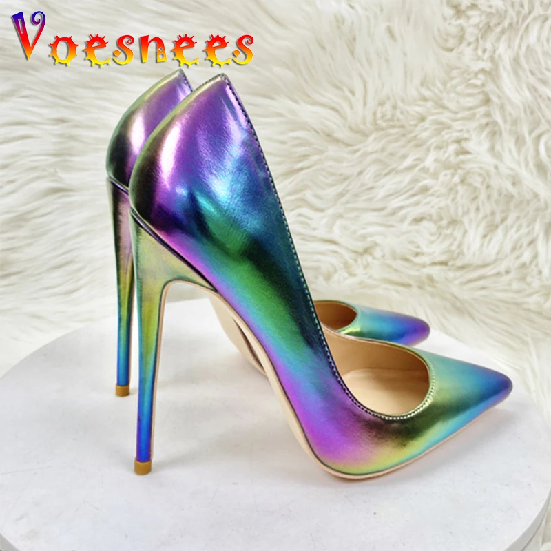 Models Fashion Show Quality High Heels Fashion Gradient Color Pointed Toe Party Shoes Office Basic Slip-on Women's Pumps 12CM
Models Fashion Show Quality High Heels Fashion Gradient Color Pointed Toe Party Shoes Office Basic Slip-on Women's Pumps 12CM