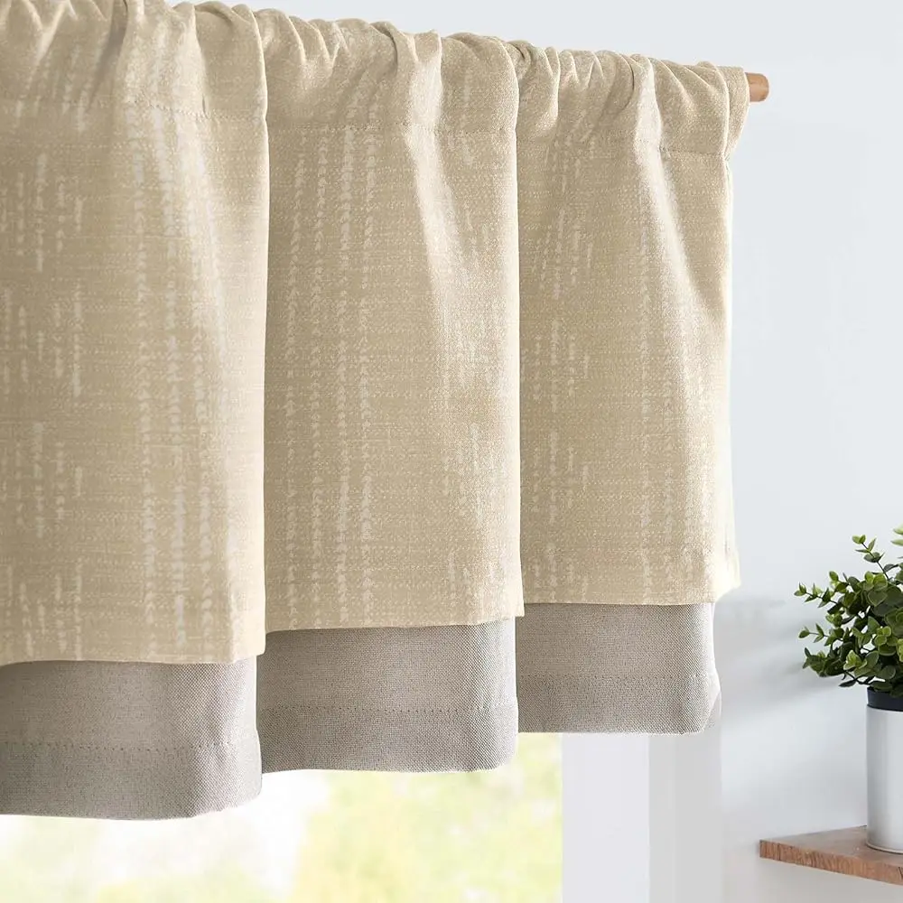 Geometric Striped Boho Valance Ains Blackout Double Layer Valance For Windows 18 H Farmhouse Window Treatment For Kitchen
Geometric Striped Boho Valance Ains Blackout Double Layer Valance For Windows 18 H Farmhouse Window Treatment For Kitchen