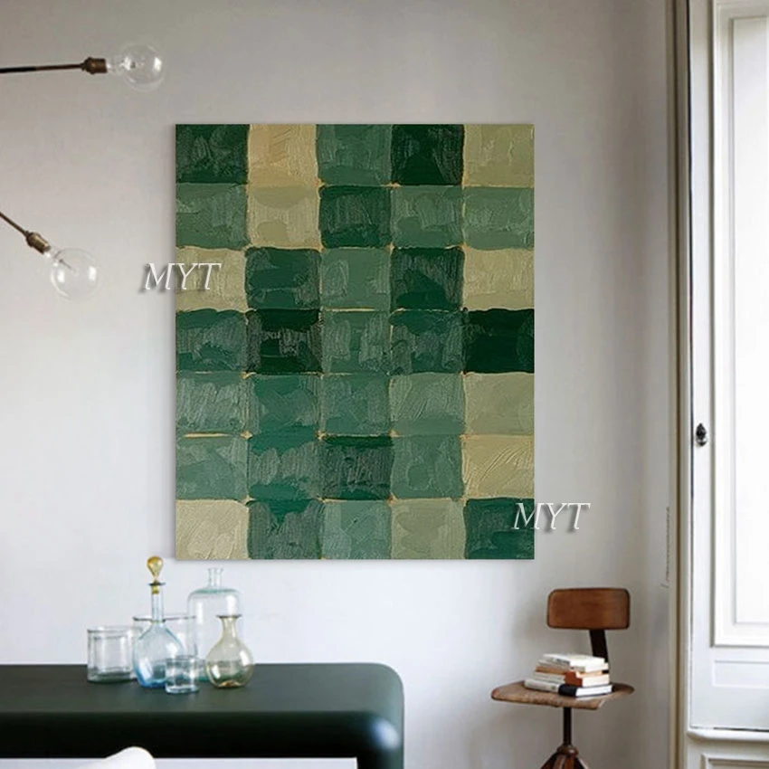 Handmade Wall Art Decor Easy Canvas Painting No Frame Geometry Shape Mixes Design Abstract Artwork Wall Picture For Restaurant
Handmade Wall Art Decor Easy Canvas Painting No Frame Geometry Shape Mixes Design Abstract Artwork Wall Picture For Restaurant