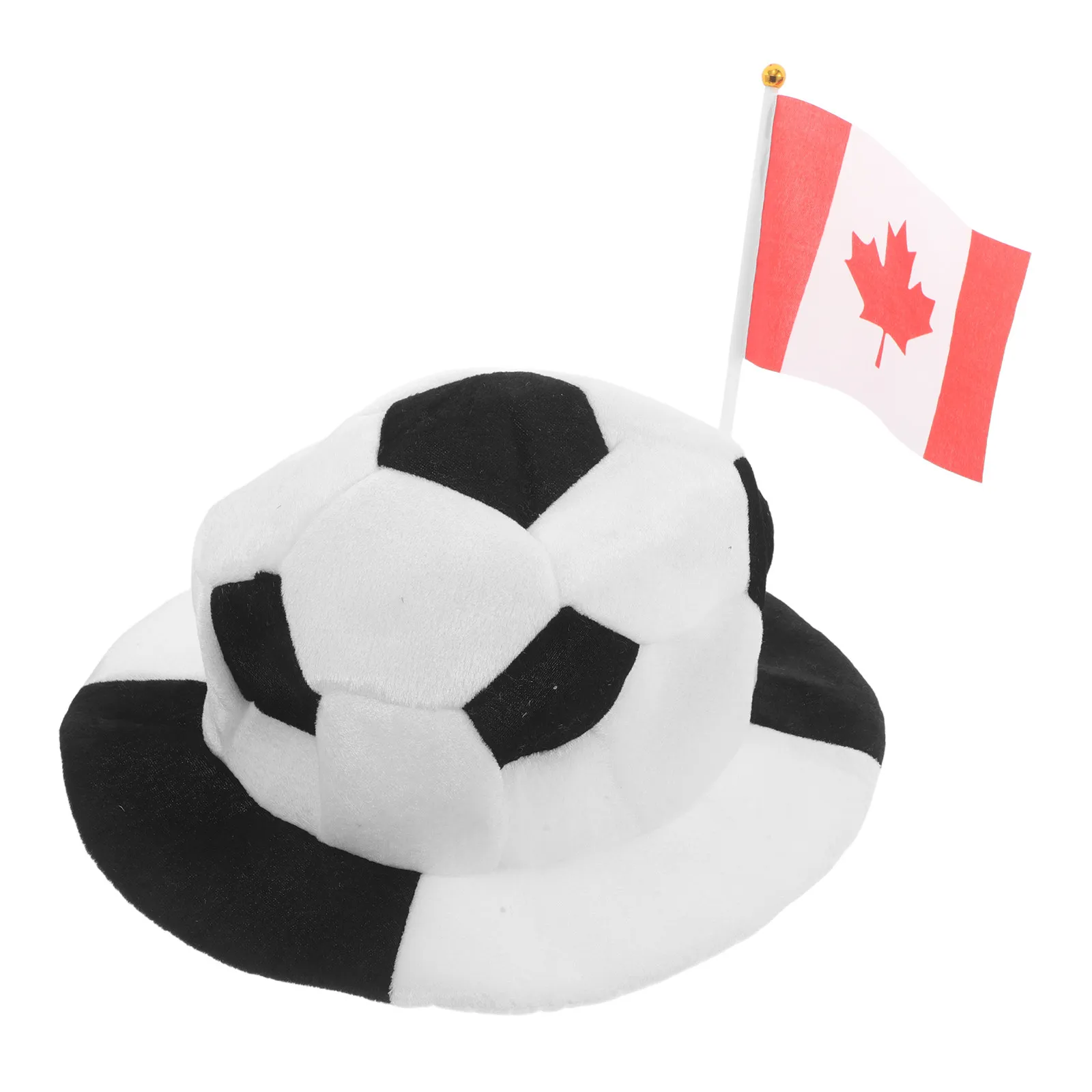 Soccer Ball Hat Canada Flag Football Costume Soccer Party Hat Fan Headwear Funny Football Game Day Party Accessories
Soccer Ball Hat Canada Flag Football Costume Soccer Party Hat Fan Headwear Funny Football Game Day Party Accessories