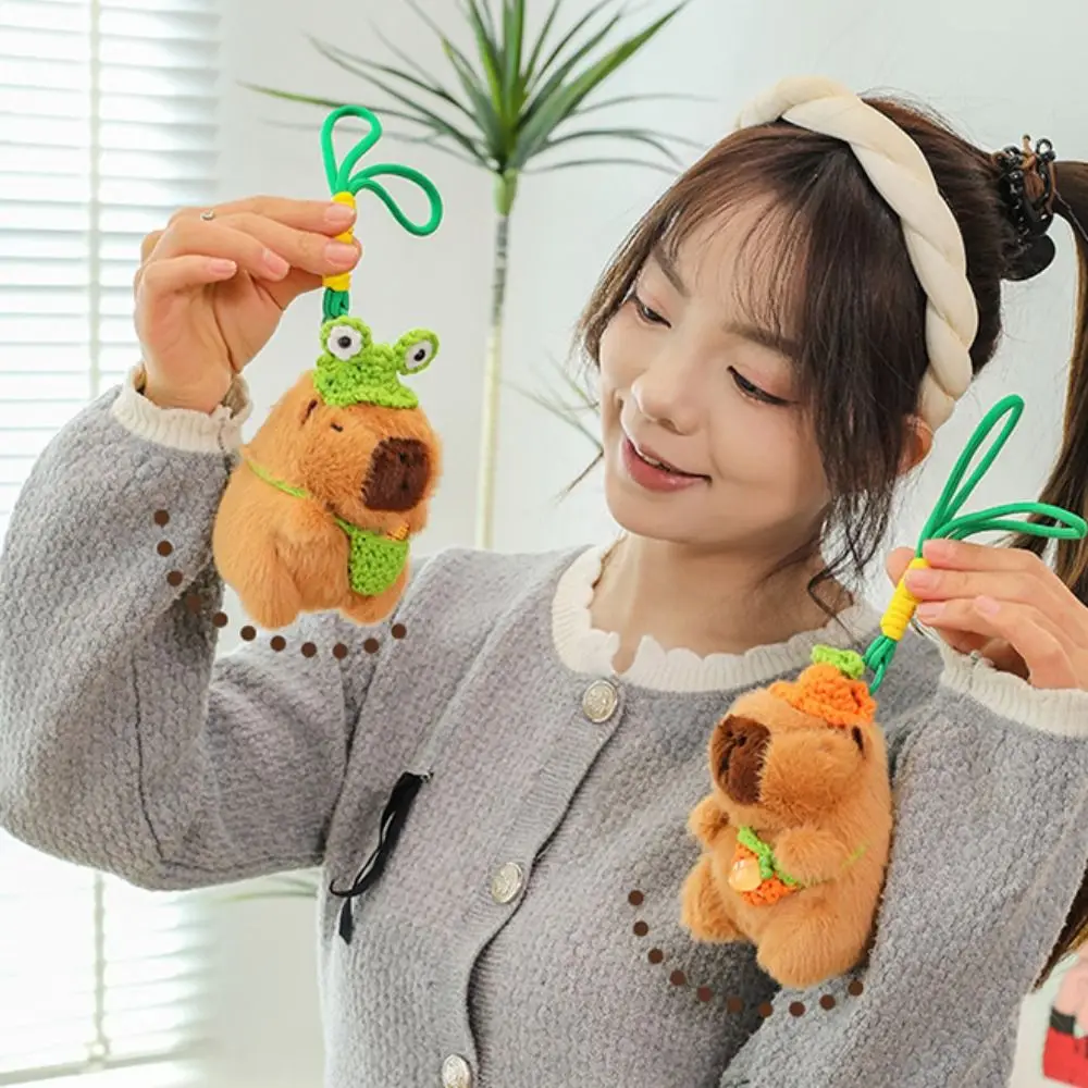Stuffed Animal Capybara Plush Keychain Soft Doll Interactive Plush Capybara Dolls Plush Doll Cartoon Guinea Pig Pendant
Stuffed Animal Capybara Plush Keychain Soft Doll Interactive Plush Capybara Dolls Plush Doll Cartoon Guinea Pig Pendant