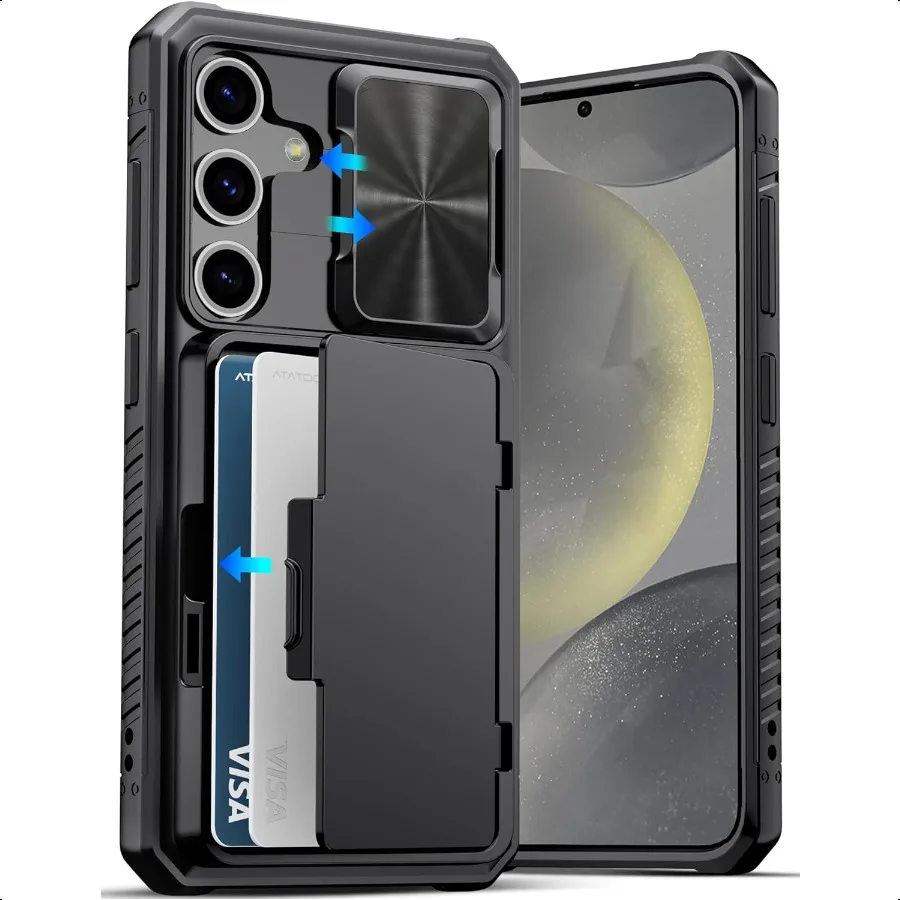 for Samsung Galaxy S24 Case Wallet Builtin Card Holder Store 45 Cards and Slide Camera Cover and Kickstand Military Grade Prote
for Samsung Galaxy S24 Case Wallet Builtin Card Holder Store 45 Cards and Slide Camera Cover and Kickstand Military Grade Prote