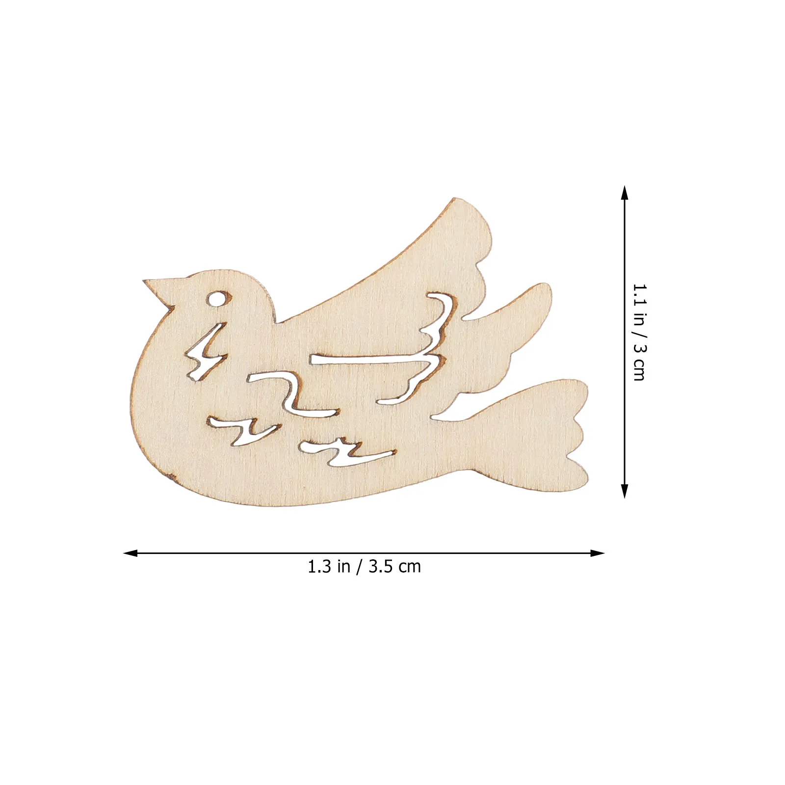 50pcs Wooden Bird Shaped Slice Unfinished Diy Craft Cutout For Party Wedding Home Decor Handcraft Wood Chip Bird Embellishment
50pcs Wooden Bird Shaped Slice Unfinished Diy Craft Cutout For Party Wedding Home Decor Handcraft Wood Chip Bird Embellishment