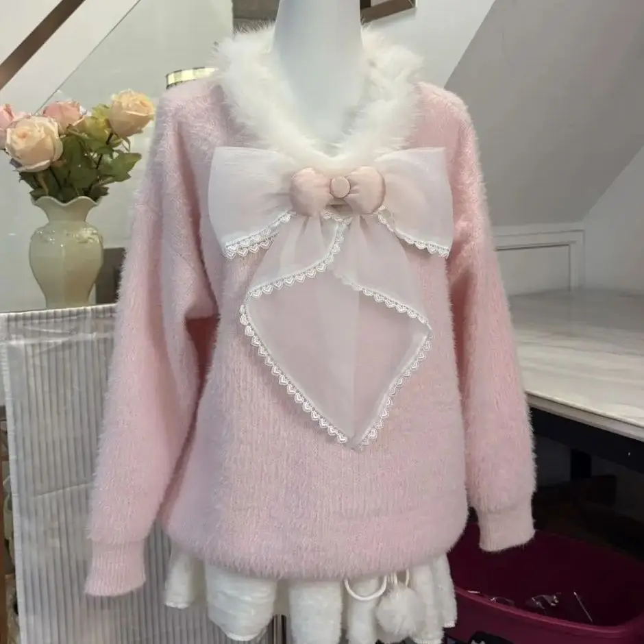 Japan Mink Sweater Girly Style Two-Piece Autumn Skirt Set
Japan Mink Sweater Girly Style Two-Piece Autumn Skirt Set