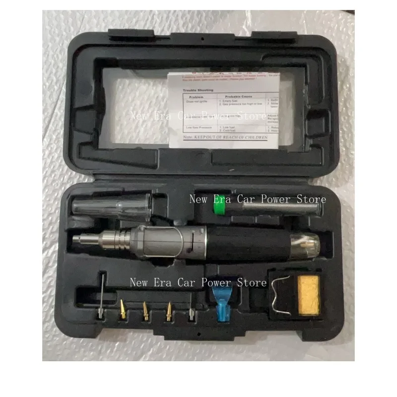 10 in 1 Gas Soldering Iron Set Welding Torch Pen Kit Butane Tip Blow Burner Welding Repair Tools
10 in 1 Gas Soldering Iron Set Welding Torch Pen Kit Butane Tip Blow Burner Welding Repair Tools