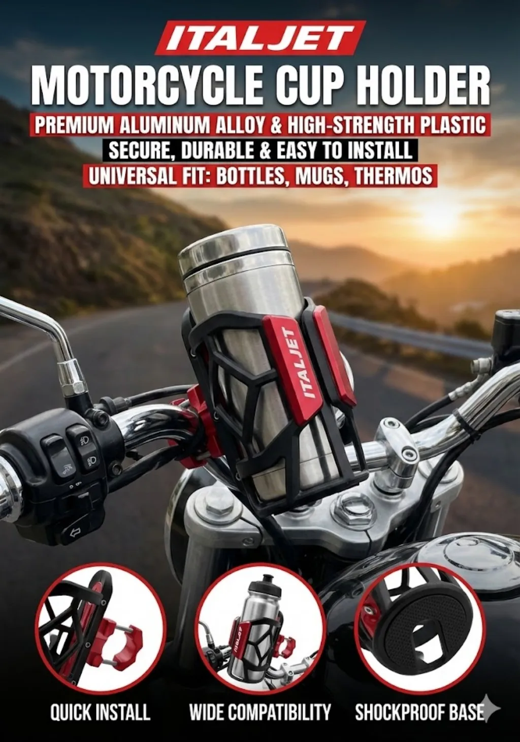 For Italjet Dragster 200 125 150 300 E01 2018 2019 2020 2021 2022 2023 2024 High Quality Motorcycle Beverage Water Cup Holder
For Italjet Dragster 200 125 150 300 E01 2018 2019 2020 2021 2022 2023 2024 High Quality Motorcycle Beverage Water Cup Holder