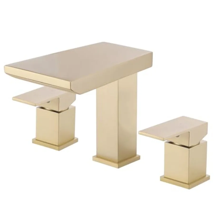 Roman bathtub faucet for high-flow waterfall application, brass material, polished chrome finish, deck-mount widespread design
Roman bathtub faucet for high-flow waterfall application, brass material, polished chrome finish, deck-mount widespread design