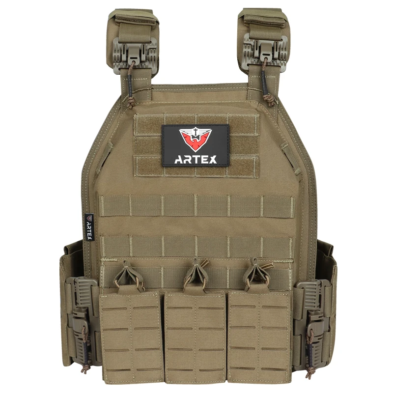 ARTEX Tactical Outdoor Vest for Men /1000D Nylon Quick Release Laser-Cutting Modular Lightweight Vest MOLLE Airsoft Vest
ARTEX Tactical Outdoor Vest for Men /1000D Nylon Quick Release Laser-Cutting Modular Lightweight Vest MOLLE Airsoft Vest