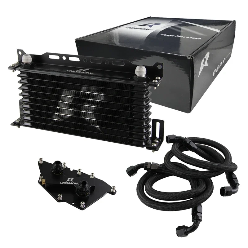 Black 10 Row Oil Cooler Kit Fit For BMW I8 X1 F20 F21 F45 F46 F48 Mini F54 F55 F56 F57 F60
Black 10 Row Oil Cooler Kit Fit For BMW I8 X1 F20 F21 F45 F46 F48 Mini F54 F55 F56 F57 F60