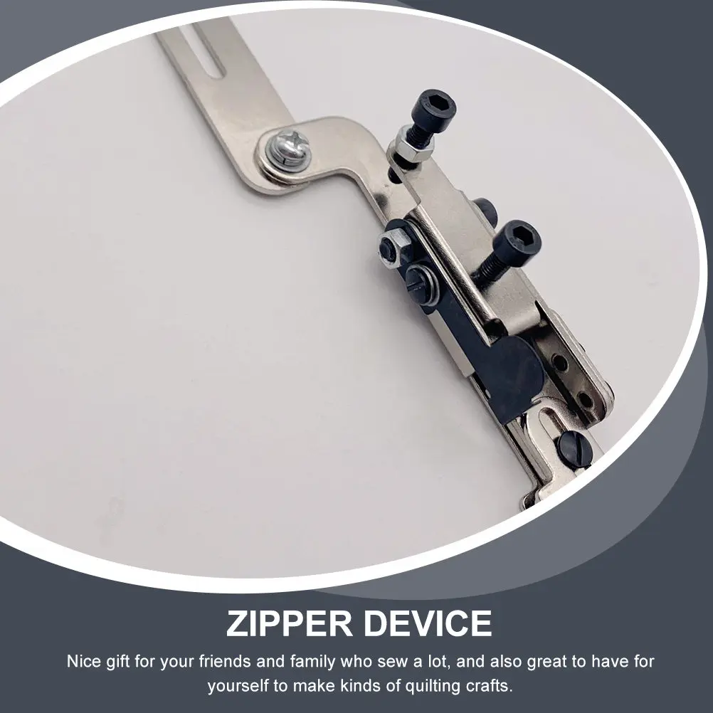 Sewing Machine Zipper Installing Tool Stainless Steel Strong Wear Resistant Simple Design Zipper Mounting Tool for Home DIY
Sewing Machine Zipper Installing Tool Stainless Steel Strong Wear Resistant Simple Design Zipper Mounting Tool for Home DIY