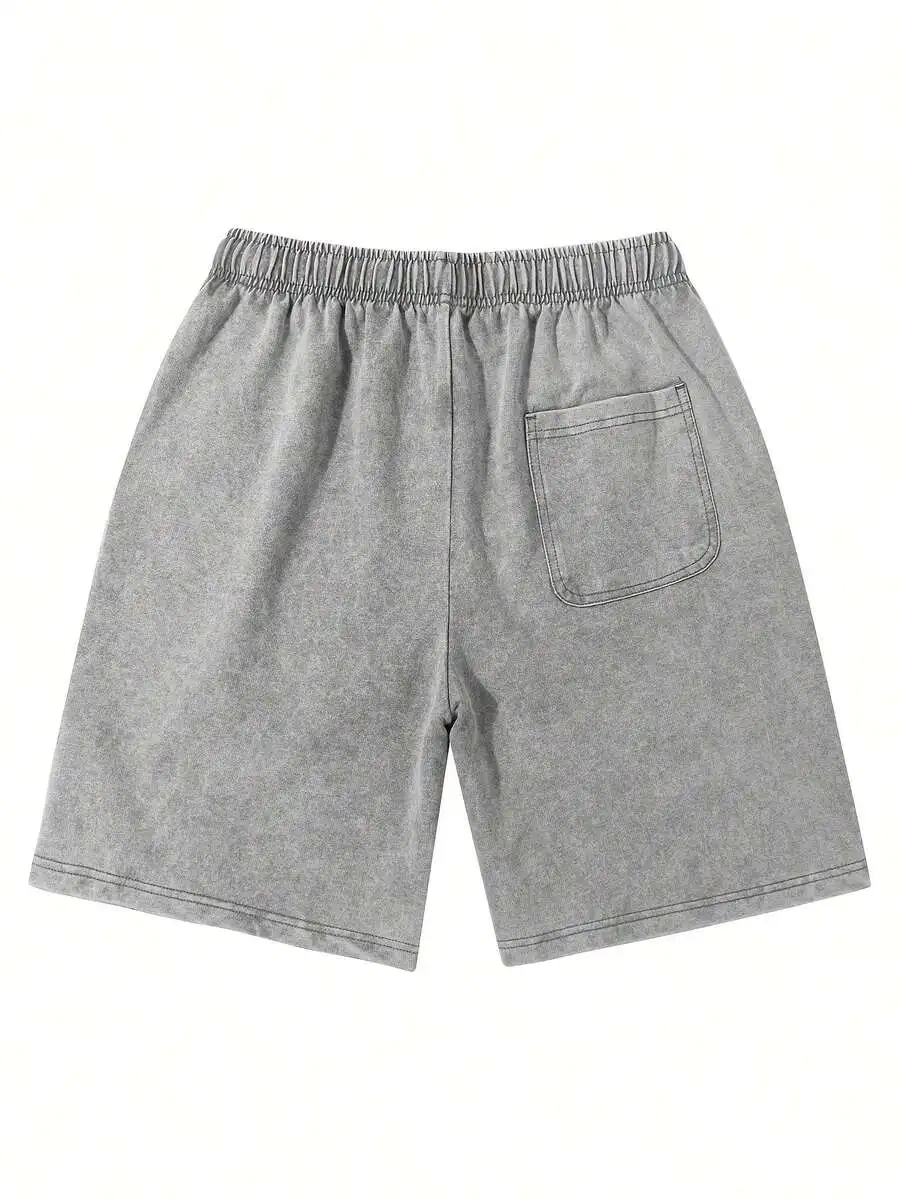 Mens Vintage Washed Cotton Loose Fit Drawstring Shorts Streetwear Casual Basketball Shorts
Mens Vintage Washed Cotton Loose Fit Drawstring Shorts Streetwear Casual Basketball Shorts