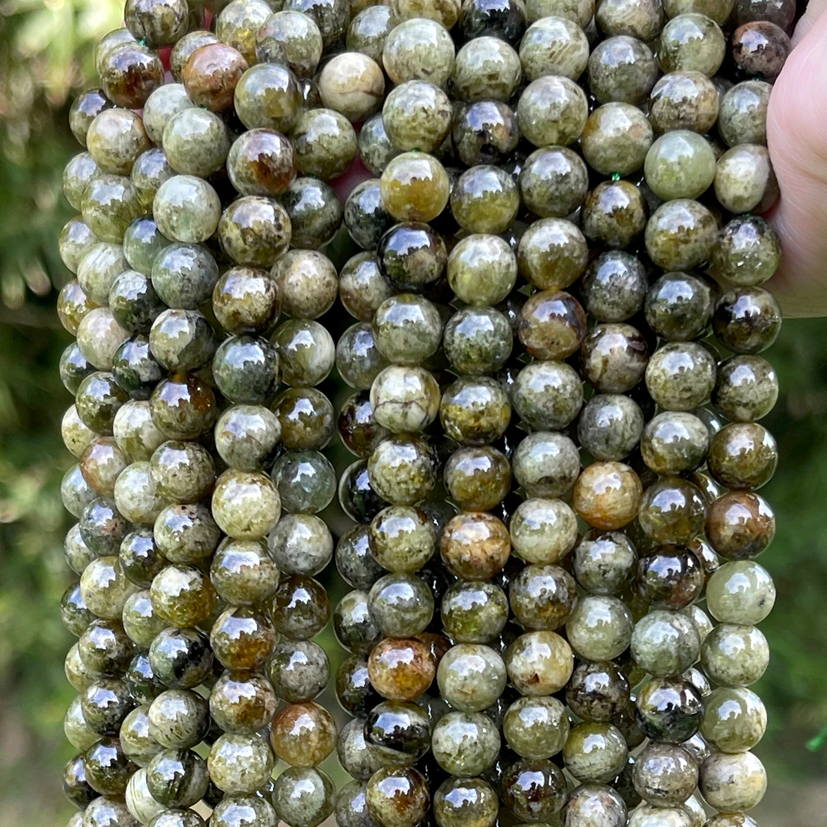 JD Natural Green Garnet Loose Beads Polished Round Gemstone Beads for DIY Bracelet Necklace Earring Jewelry Making
JD Natural Green Garnet Loose Beads Polished Round Gemstone Beads for DIY Bracelet Necklace Earring Jewelry Making