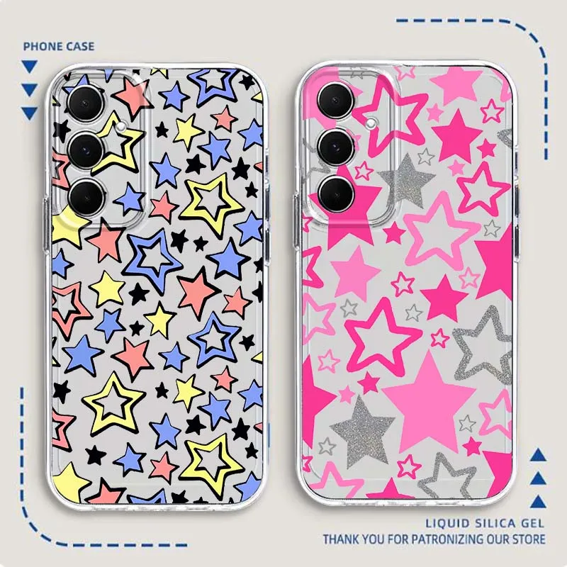 Colorful pentagram art For Samsung Galaxy Note 20 10 F12 M23 F23 M14 F15 M54 M55 Ultra Plus 5G TPU Transparent Phone Case
Colorful pentagram art For Samsung Galaxy Note 20 10 F12 M23 F23 M14 F15 M54 M55 Ultra Plus 5G TPU Transparent Phone Case