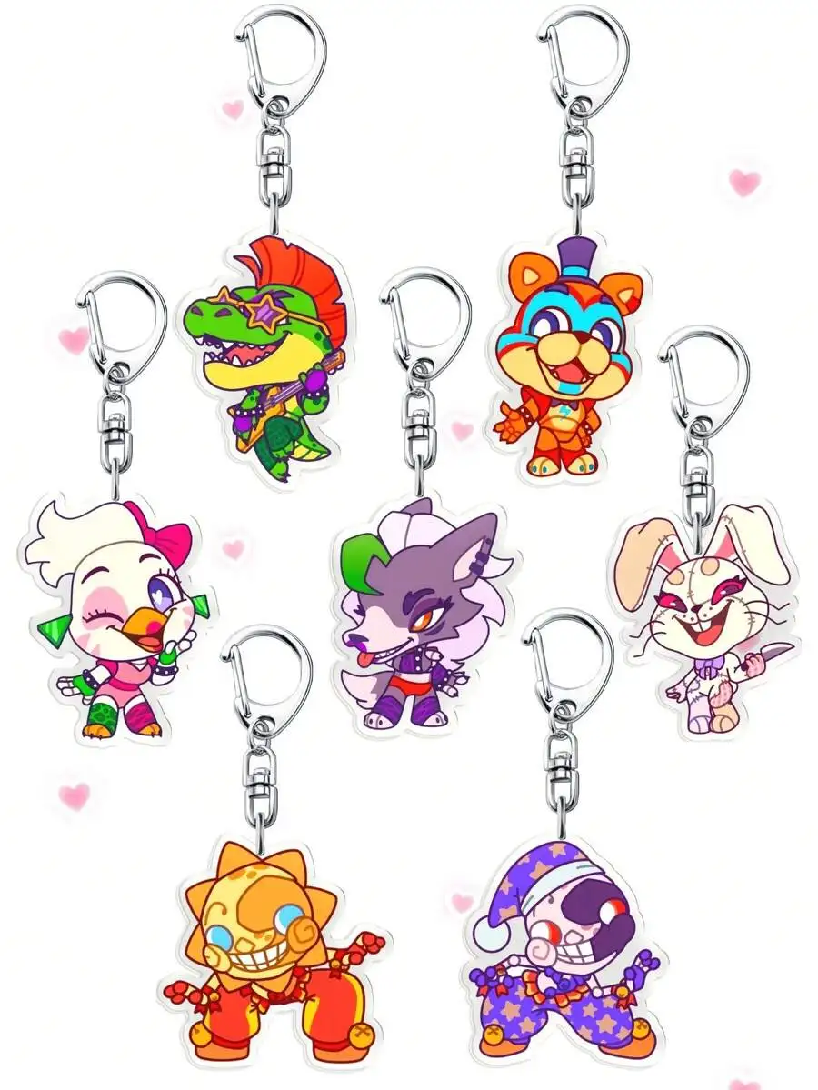 7-Piece Y2K Rock Style Acrylic Keychains Featuring Sunrise Moonlight Vanie Designs For Bags Backpacks Lanyards Phones Perfect Gi
7-Piece Y2K Rock Style Acrylic Keychains Featuring Sunrise Moonlight Vanie Designs For Bags Backpacks Lanyards Phones Perfect Gi