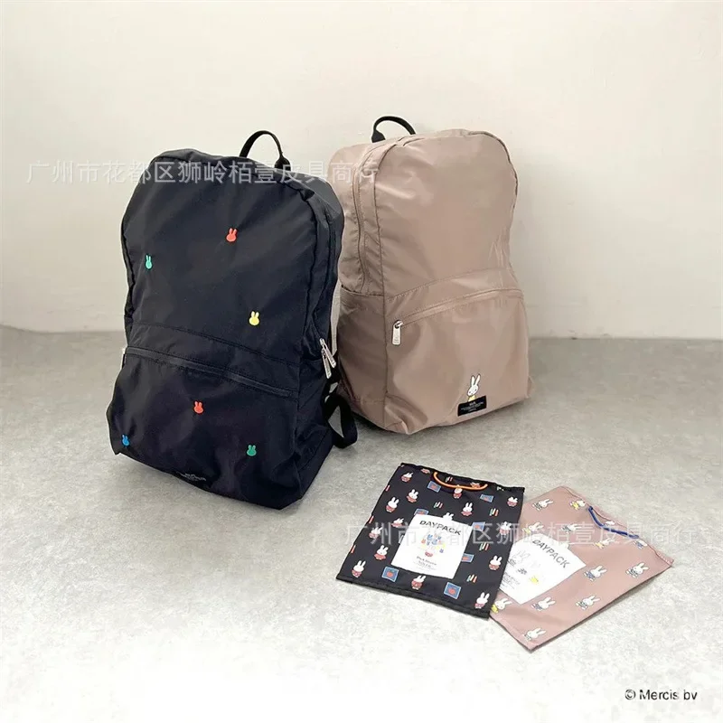 Kawaii Miffy Cartoon Backpack Embroidery Folding Portable Large Capacity Travel Schoolbag Toy Gift
Kawaii Miffy Cartoon Backpack Embroidery Folding Portable Large Capacity Travel Schoolbag Toy Gift