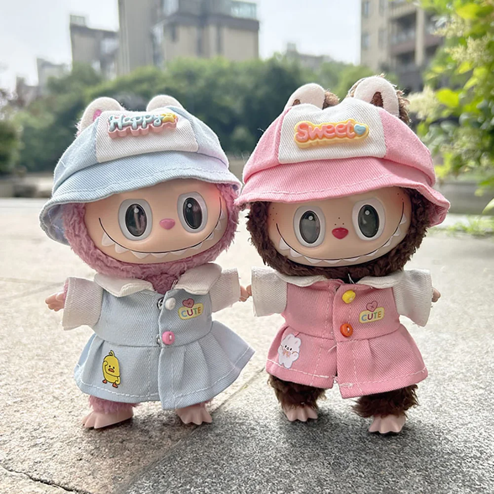 For Labubu 17cm Doll Clothes Fashion Clothes Kawaii Hoodies Doll Clothes Color Match Hoodies Dolls Accessories Cute Decorations
For Labubu 17cm Doll Clothes Fashion Clothes Kawaii Hoodies Doll Clothes Color Match Hoodies Dolls Accessories Cute Decorations