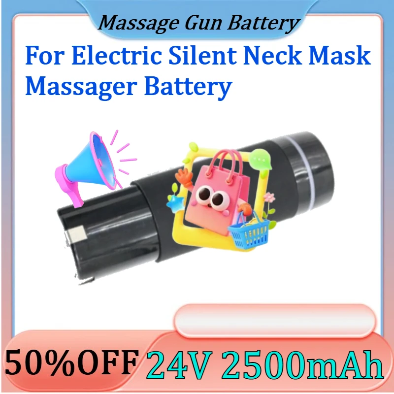 New European Standard Brushless Fascia Gun 24V 2500mAh Massage Gun Battery Pack Electric Silent Neck Mask Massager Battery
New European Standard Brushless Fascia Gun 24V 2500mAh Massage Gun Battery Pack Electric Silent Neck Mask Massager Battery