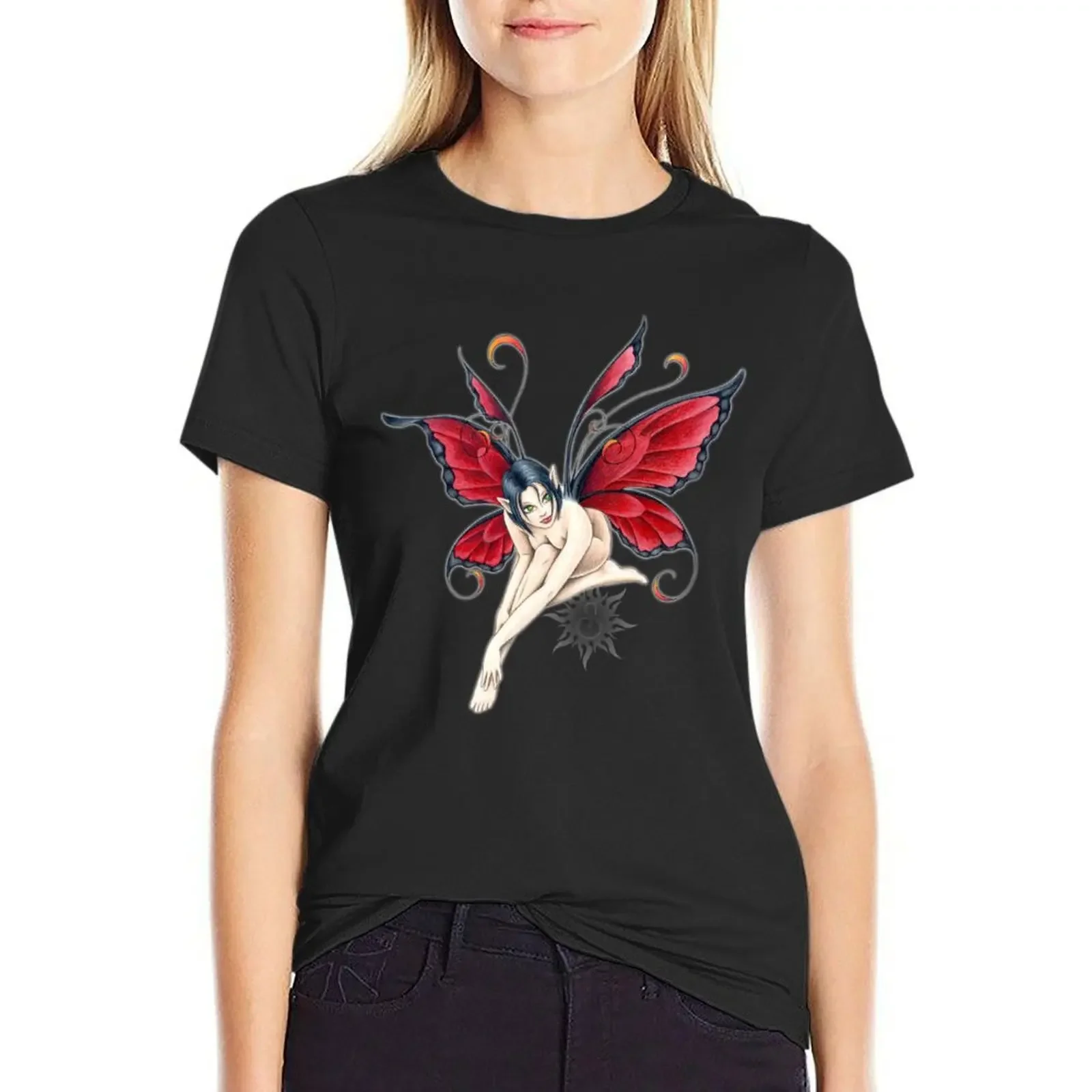 Little Red Fae '03 T-Shirt funnys tees cute tops t-shirts for Women graphic tees funny
Little Red Fae '03 T-Shirt funnys tees cute tops t-shirts for Women graphic tees funny