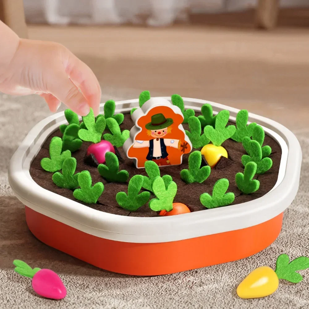 Kids Educational Pull Radish Toy Fun Interactive Desktop Game Teaching Aid Baby Color Recognition Early Learning Carrot Toys
Kids Educational Pull Radish Toy Fun Interactive Desktop Game Teaching Aid Baby Color Recognition Early Learning Carrot Toys