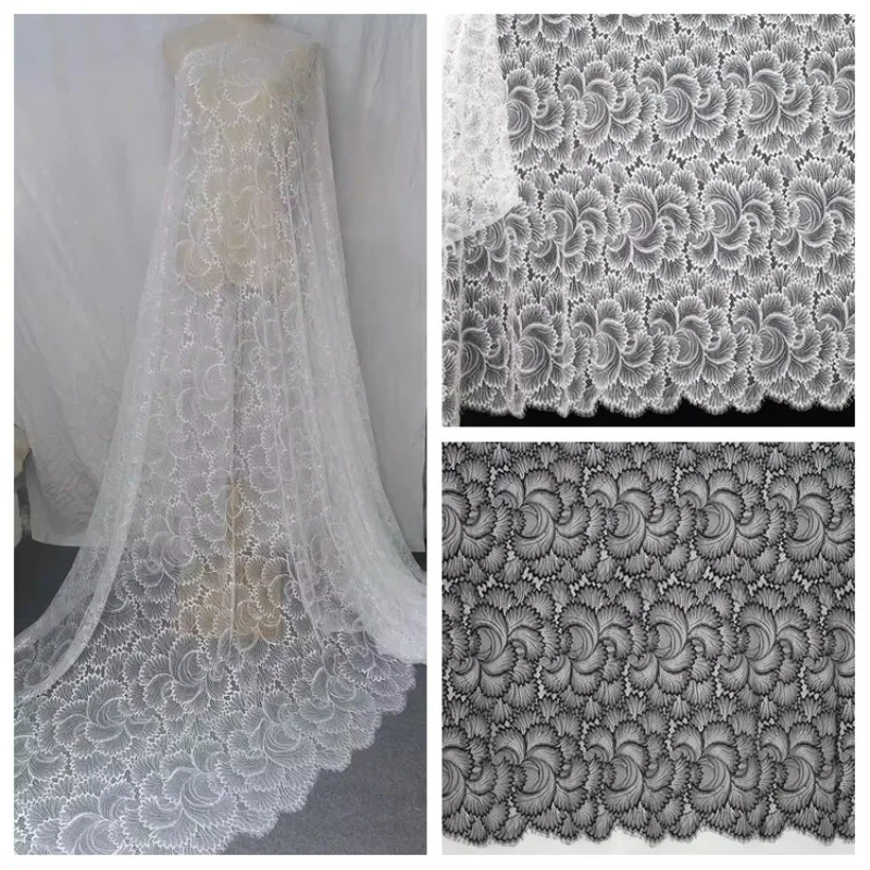 3M/lot Skin-friendly, High-quality, Soft Eyelash Lace Fabric for DIY Dresses, Sleeves, Tops, Wedding Accessories, Width 1.5 M
3M/lot Skin-friendly, High-quality, Soft Eyelash Lace Fabric for DIY Dresses, Sleeves, Tops, Wedding Accessories, Width 1.5 M