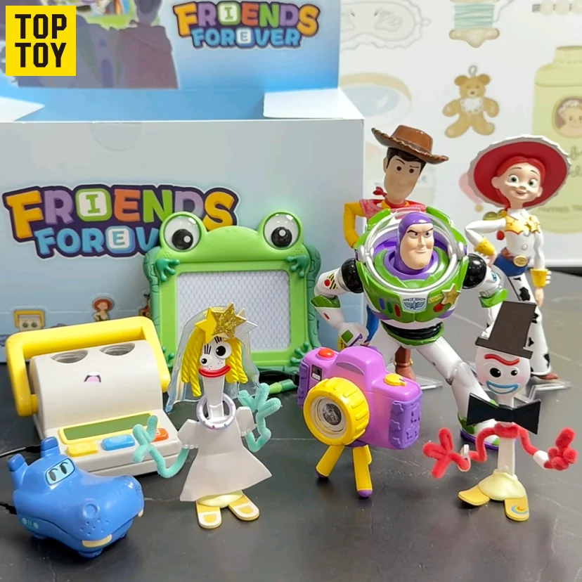 TOPTOY Genuine Toy Story 5 Forever Friends Series Woody Blind Box Cute Detachable Hat Anime Figure Gift Toys Desktop Decoration
TOPTOY Genuine Toy Story 5 Forever Friends Series Woody Blind Box Cute Detachable Hat Anime Figure Gift Toys Desktop Decoration