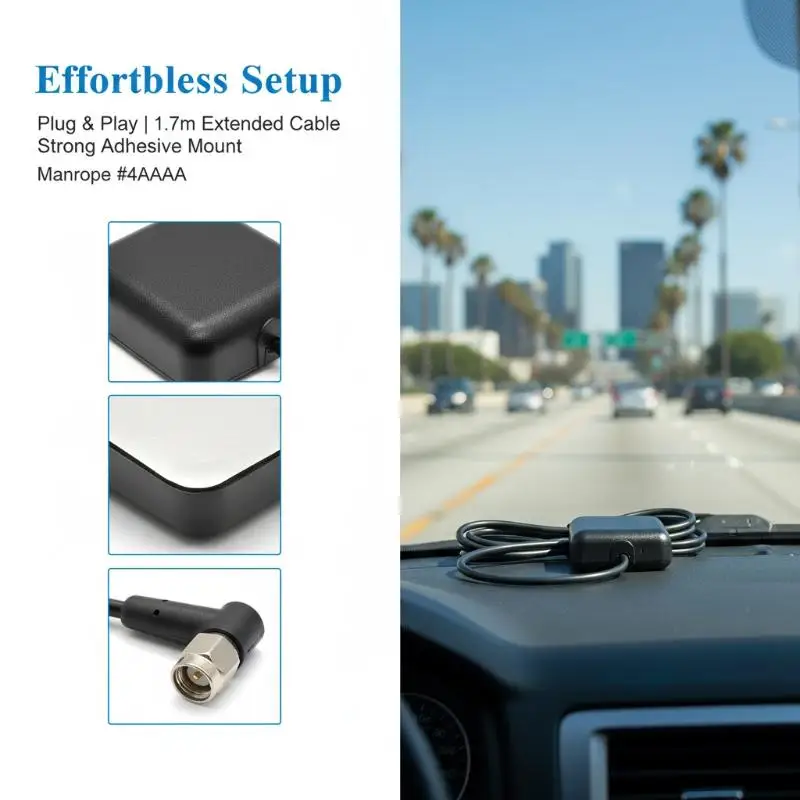 1Pcs 1.7 Meter GPS Antenna for Android Car Radio Fast Install DIY Accessories for Caddy Lada Portable Assistant
1Pcs 1.7 Meter GPS Antenna for Android Car Radio Fast Install DIY Accessories for Caddy Lada Portable Assistant