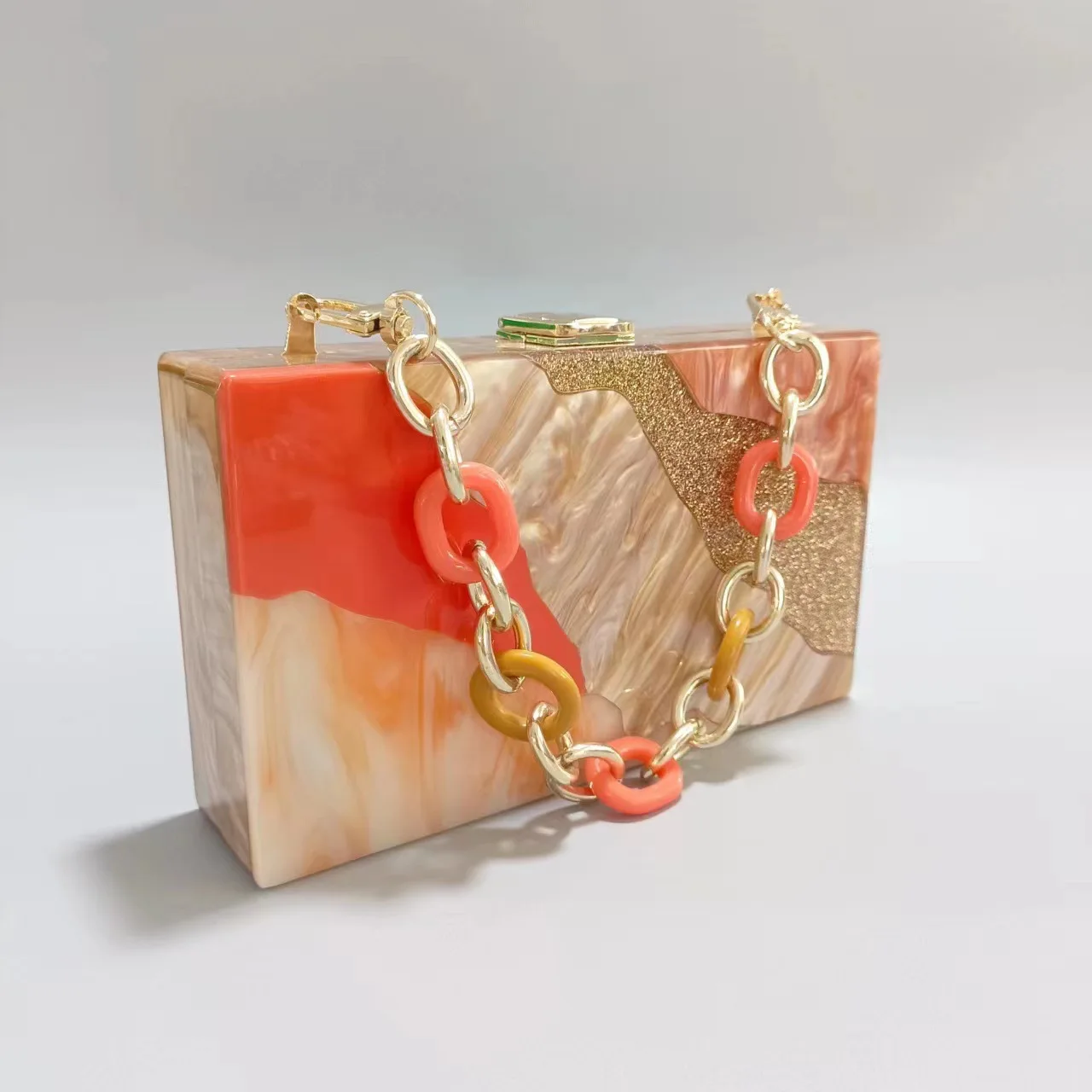New Women Hard Acrylic Clutches Purses Fashion Wedding Prom Evening Purse Box Bags For Lady Bridal Party Handbags Long Chain Bag
New Women Hard Acrylic Clutches Purses Fashion Wedding Prom Evening Purse Box Bags For Lady Bridal Party Handbags Long Chain Bag