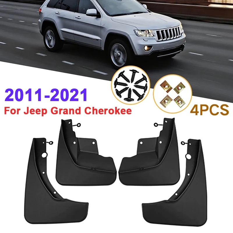 4 шт./комплект, передние и задние щитки от грязи для Jeep Grand Cherokee 2011-2021
4 шт./комплект, передние и задние щитки от грязи для Jeep Grand Cherokee 2011-2021