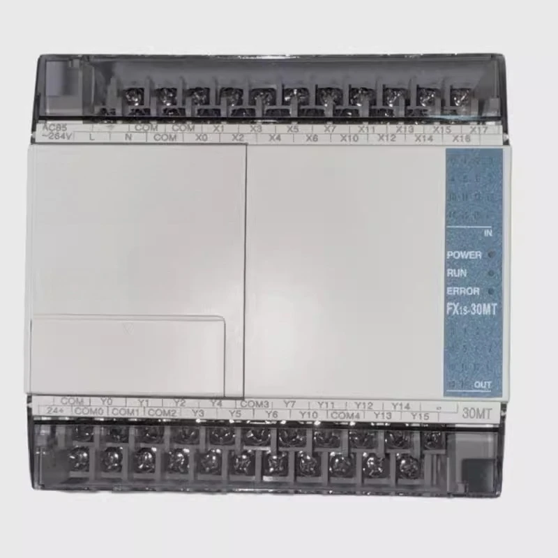 FX1S-10/14/20/30MR/MT-001 Compatible PLC Controller Programmable Industrial Durable for Automation Control Systems New In Stock
FX1S-10/14/20/30MR/MT-001 Compatible PLC Controller Programmable Industrial Durable for Automation Control Systems New In Stock