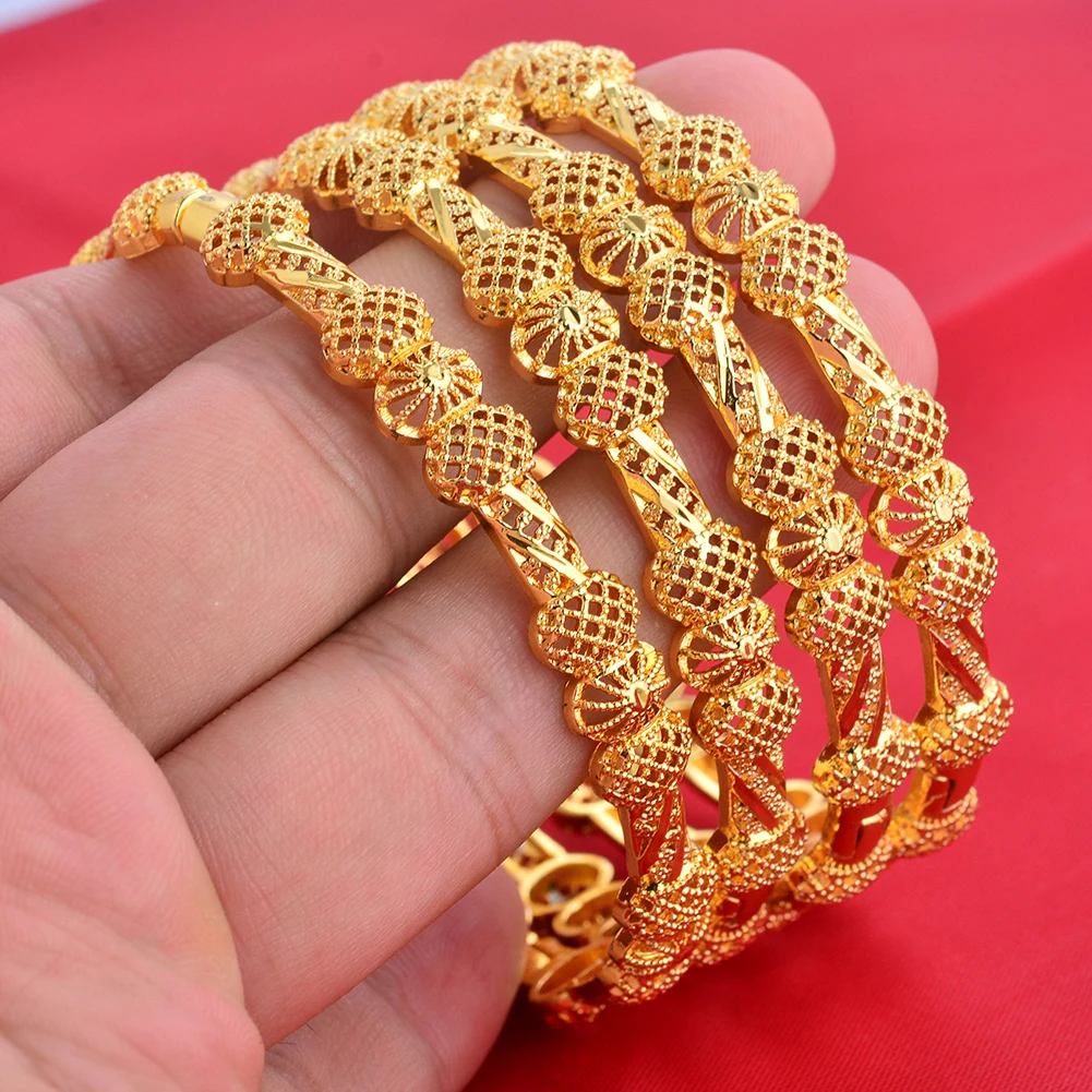 24k Plated Dubai Gold Color Bracelet For Women Luxury Designer Copper Man Bangles Indian New Hand Jewelry Accessories Gifts
24k Plated Dubai Gold Color Bracelet For Women Luxury Designer Copper Man Bangles Indian New Hand Jewelry Accessories Gifts 