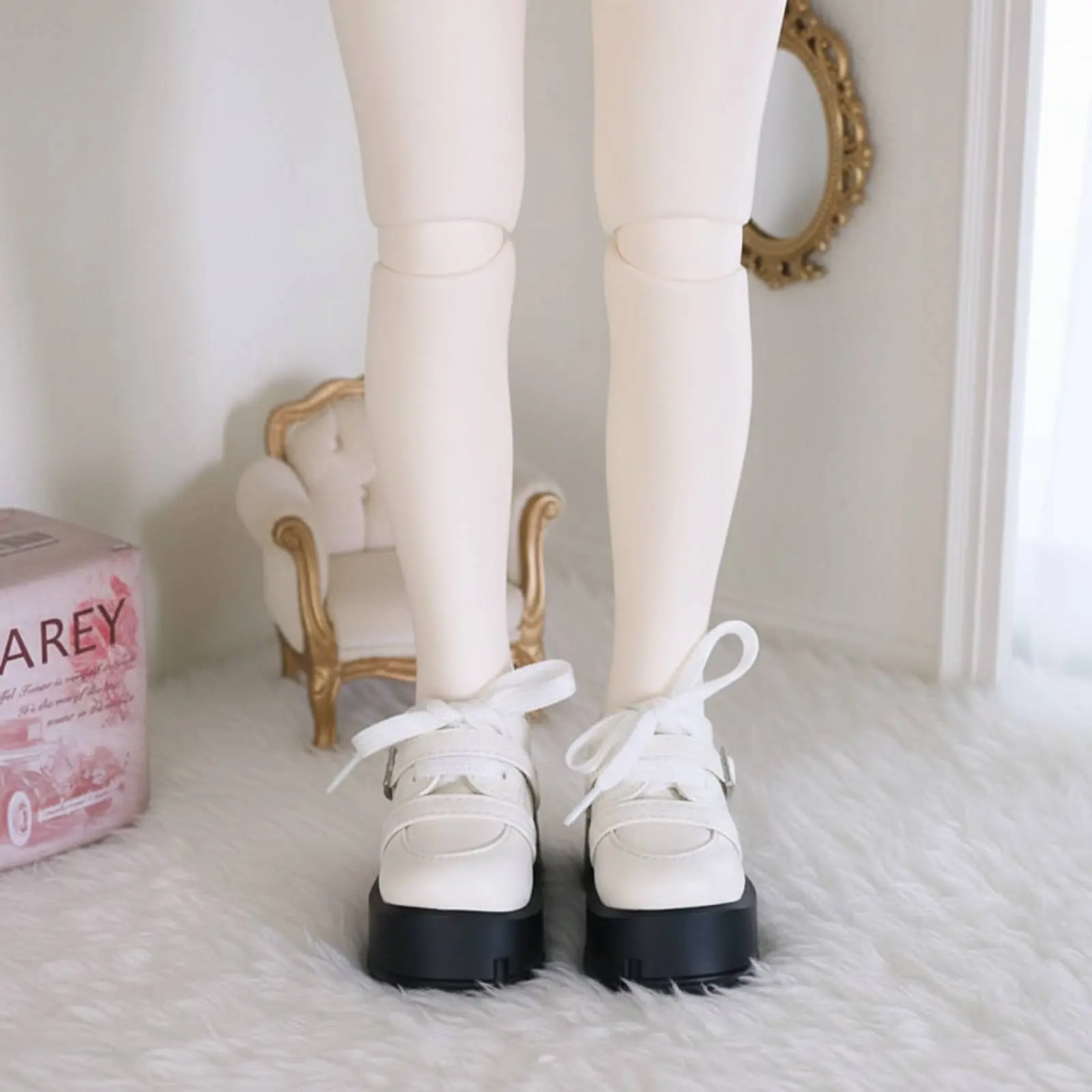 1/4 BJD Shoes Easy to Match BJD Shoes PU Doll Boots Stylish Appearance Lace-up Doll Boots Exquisite Workmanship
1/4 BJD Shoes Easy to Match BJD Shoes PU Doll Boots Stylish Appearance Lace-up Doll Boots Exquisite Workmanship