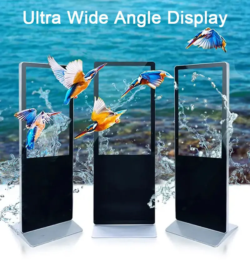 Напольный цифровой LCD-дисплей HD Super Narrow с сенсорным экраном 55 дюймов для розничных магазинов (киоск)
Напольный цифровой LCD-дисплей HD Super Narrow с сенсорным экраном 55 дюймов для розничных магазинов (киоск)