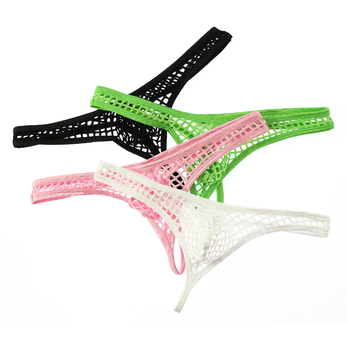Sexy Men's Underwear Transparent Thongs Big Fishnet Jockstrap String Homme Slip G Strings Cuecas Panties
Sexy Men's Underwear Transparent Thongs Big Fishnet Jockstrap String Homme Slip G Strings Cuecas Panties