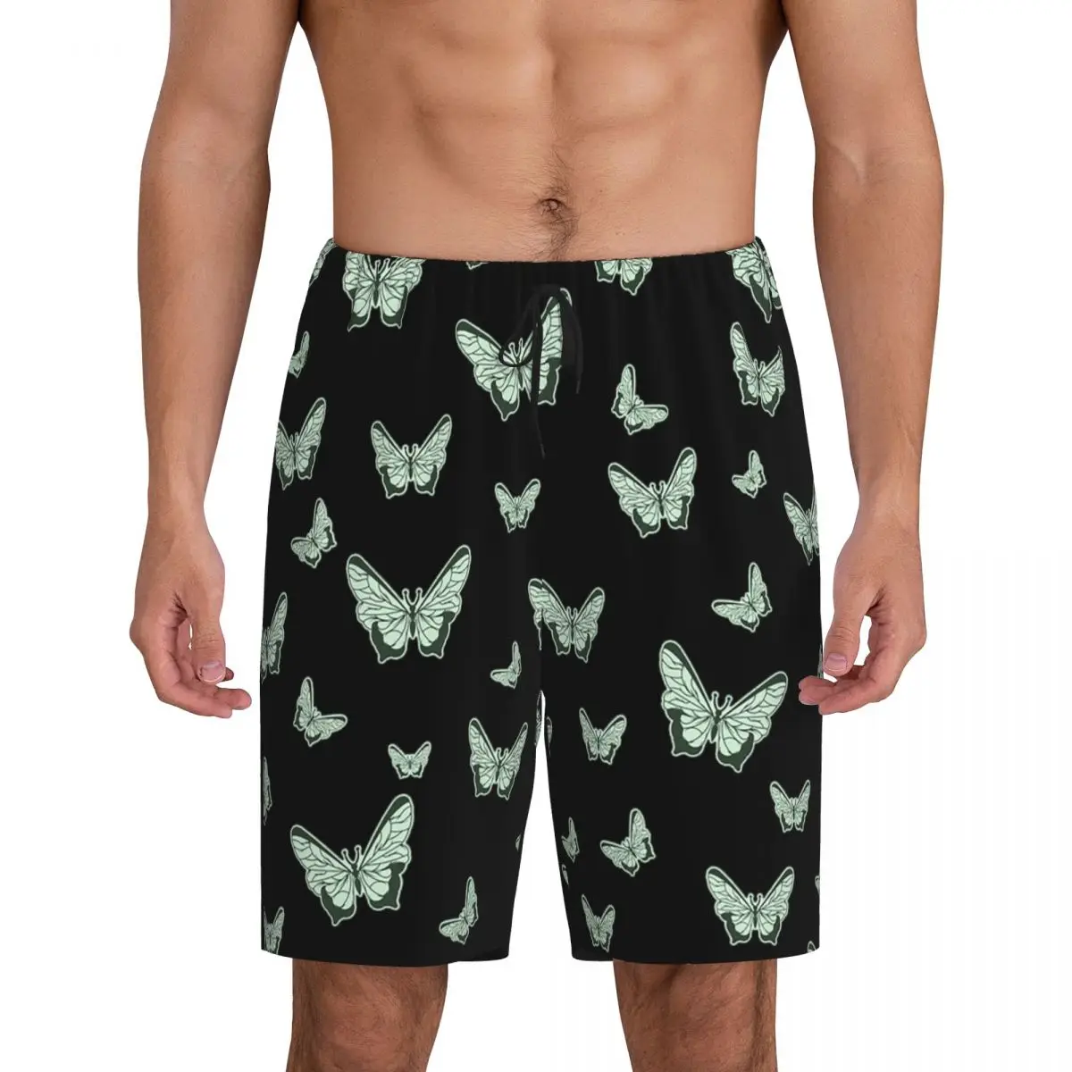 Custom Sage Green With Soft Green Butterflies Short Pajama Pants Men Sleepwear Sleep Lounge Bottom Shorts Sleeping Pants
Custom Sage Green With Soft Green Butterflies Short Pajama Pants Men Sleepwear Sleep Lounge Bottom Shorts Sleeping Pants