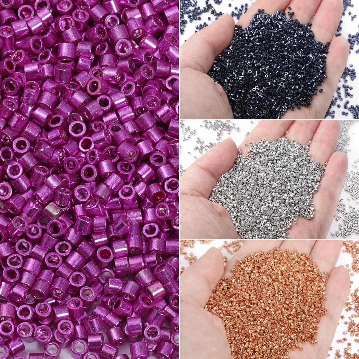 1.6mm Round Shaped Single Hole Glass Round Beads 50g/Bag Smooth Bright Clear Beads For Garment Necklace DIY Jewelry Decoration
1.6mm Round Shaped Single Hole Glass Round Beads 50g/Bag Smooth Bright Clear Beads For Garment Necklace DIY Jewelry Decoration