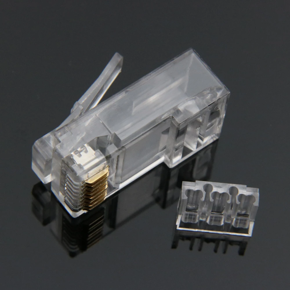 rj45 connector cat6 8p8c load bar holder ethernet cable rj 45 cat 6 plug terminals utp modular network jack 50pcs
rj45 connector cat6 8p8c load bar holder ethernet cable rj 45 cat 6 plug terminals utp modular network jack 50pcs
