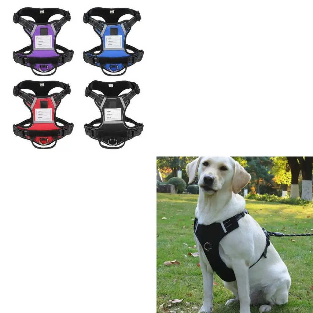 X4YE Dog Harness Vest Training Nameplate Strong Heavy Duty Outdoor Vest with Soft Handle for Large Dogs
X4YE Dog Harness Vest Training Nameplate Strong Heavy Duty Outdoor Vest with Soft Handle for Large Dogs