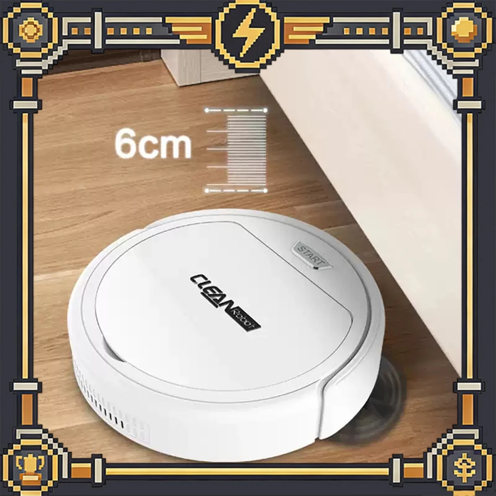 Sweeping robot full-automatic household intelligent mopping machine suction sweeping off all-in-one silent sweeper
Sweeping robot full-automatic household intelligent mopping machine suction sweeping off all-in-one silent sweeper