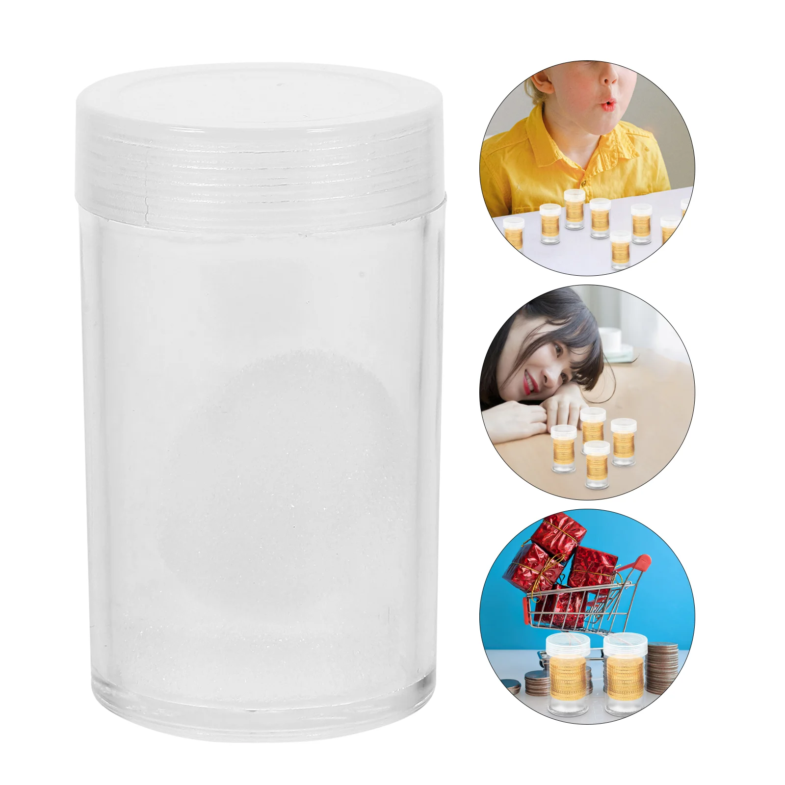 10pcs Plastic Box Capsules 27MM Diameter Clear Protector Sponge Container Professional ganizer Storage for Collectors
10pcs Plastic Box Capsules 27MM Diameter Clear Protector Sponge Container Professional ganizer Storage for Collectors