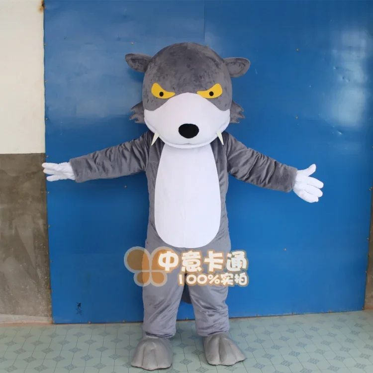 Christmas Big Bad Wolf Cartoon Mascot Costume Walking Performance Props Stage Performances Props Outfit Mascot Costume
Christmas Big Bad Wolf Cartoon Mascot Costume Walking Performance Props Stage Performances Props Outfit Mascot Costume